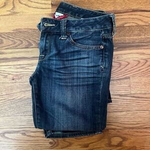 Vintage Super Soft Lucky Brand Dark Wash Denim Jeans 4/27